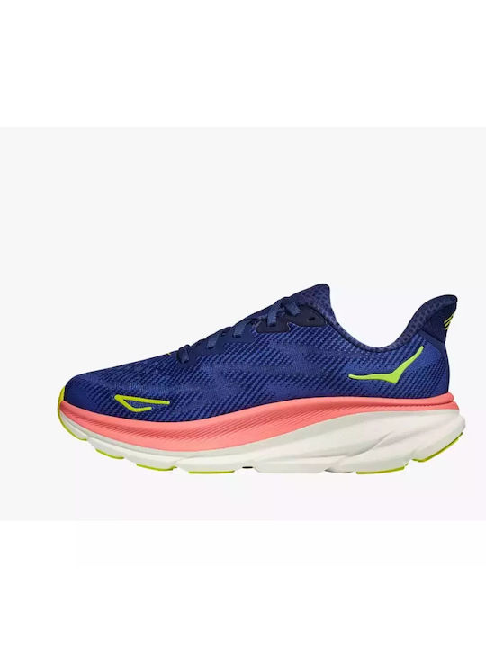 Hoka Clifton 9 Γυναικεία Αθλητικά Παπούτσια Running Μπλε