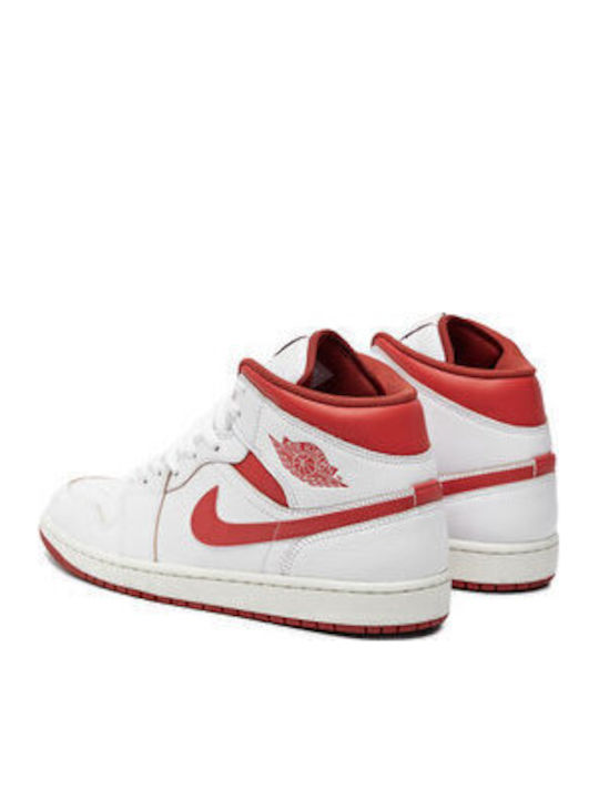 Air  1 Retro Boots White / Lobster / Dune Red / Sail