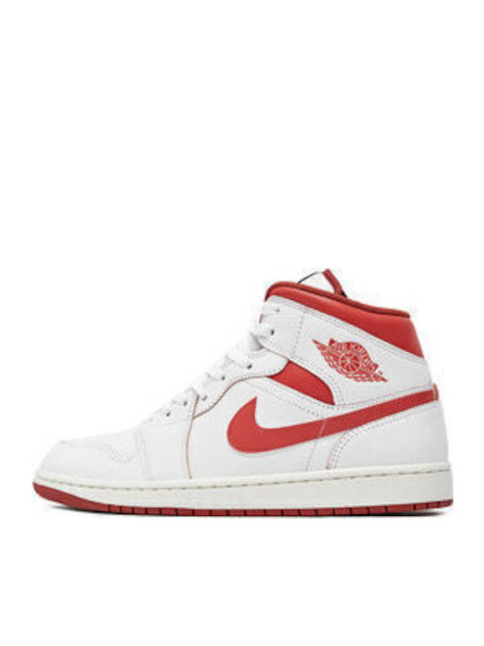 Air  1 Retro Boots White / Lobster / Dune Red / Sail