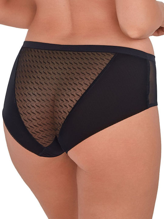 Gaia Damen Slip Schwarz