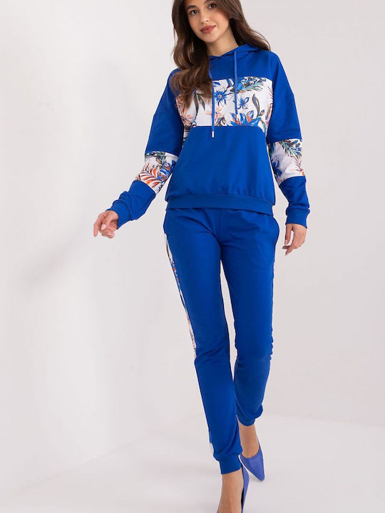 Relevance Damen-Sweatpants-Set Blau