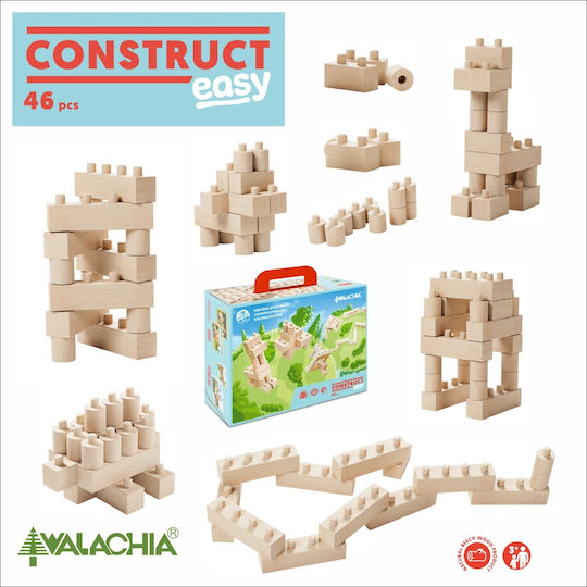 Walachia Jucărie de Construcție din Lemn