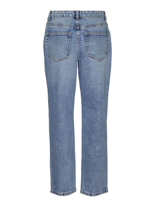 Vero Moda Damenjeanshose Mittlere Taille in Gerader Linie