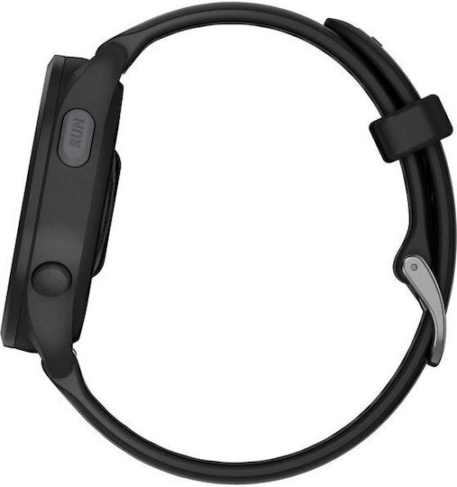Garmin Forerunner 165 43mm Waterproof Smartwatch with Heart Rate Monitor (Black/Slate Gray)