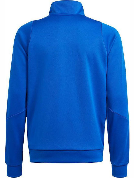 Sportlich Kinderstrickjacke Blau Tiro
