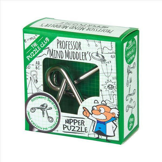 Professor Puzzle Mini Puzzling Metal Puzzle The Mini Puzzling Professor For 5+ Years MBZ16 (Various Designs) 1 Piece