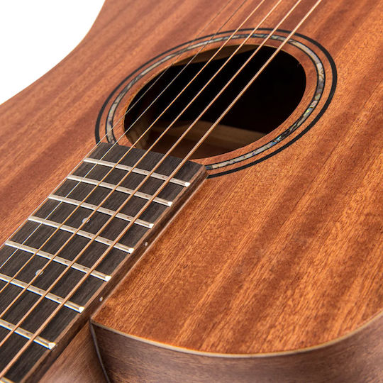 Vintage Semi-Akustik Gitarre Traveler Gold