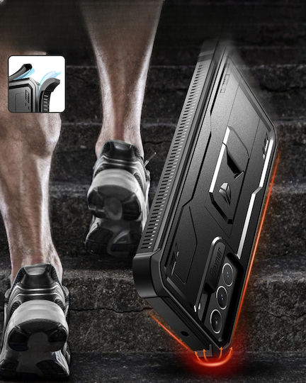 Dexnor 360 Full Cover Μαύρο (Galaxy S22 5G)