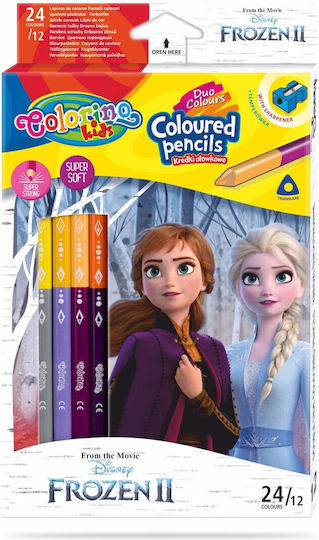 Colorino Farbstift-Set 12Stück Packung von 1 Verpackungen