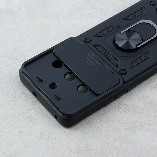 Back Cover Metalic Negru (Realme 11 Pro / 11 Pro+)