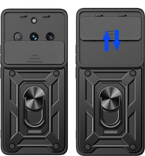 Back Cover Metalic Negru (Realme 11 Pro / 11 Pro+)