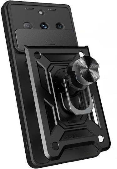 Back Cover Metalic Negru (Realme 11 Pro / 11 Pro+)