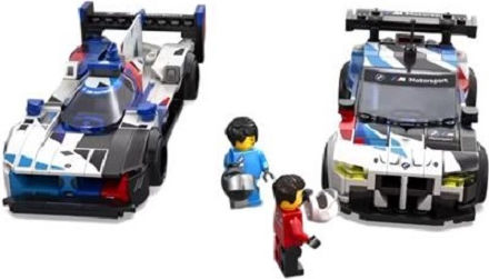 LEGO Speed Champions Bmw M4 Gt3 + Bmw M Hybrid за 9+ Години