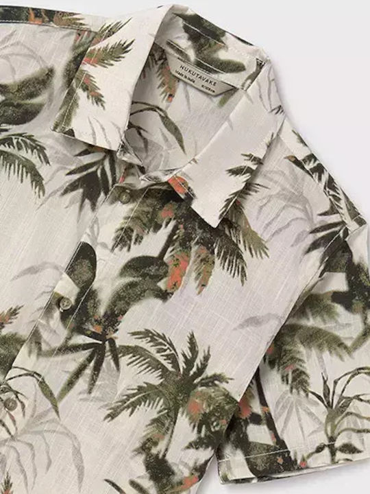 Детска Флорален Риза Къс ръкав Floral'' (Флорални) Jungle