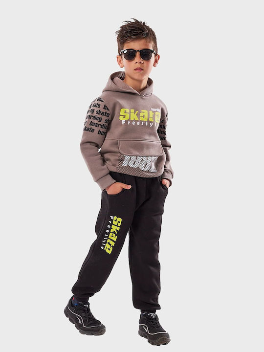 Hashtag Kids Sweatpants Set black 2pcs