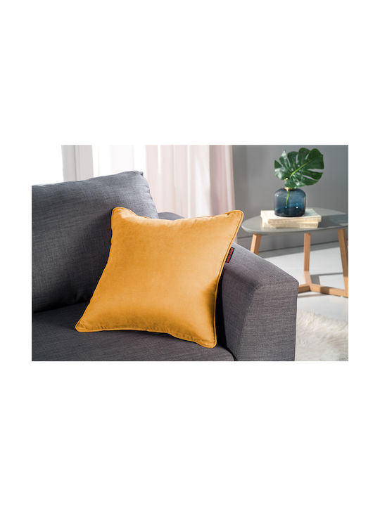 Pierre Cardin Decorative Pillow Case Alcadara Mustard 45x45cm