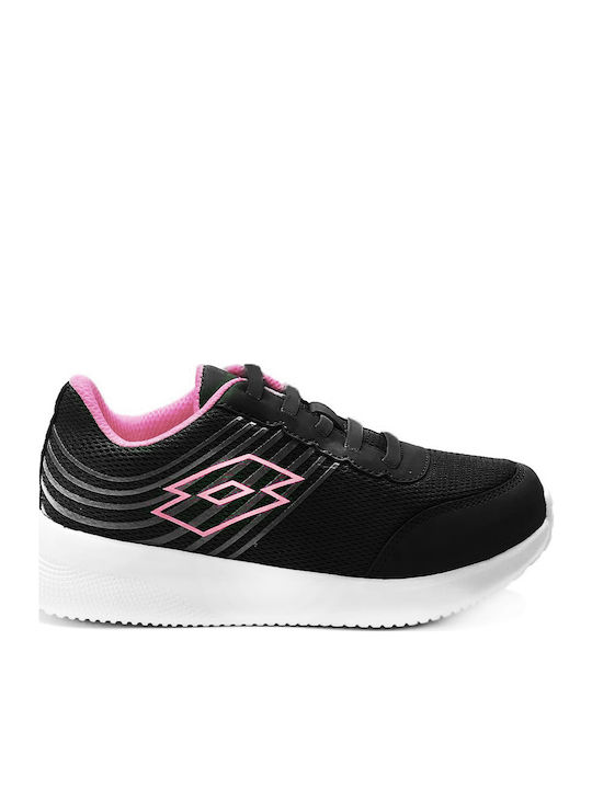 Evolite Amf Vi Cl Kids Sports Shoes Running with Laces Black