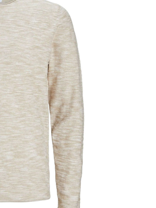 Jack & Jones Herren Langarm-Pullover Crockery - Twisted