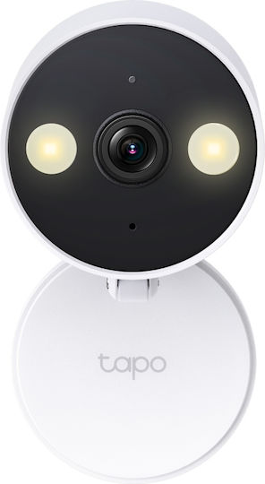 TP-LINK TAPO C120 v1 IP Überwachungskamera Wi-Fi Full HD+ 4MP Wasserdicht mit Zwei-Wege-Kommunikation und Objektiv 2.8mm