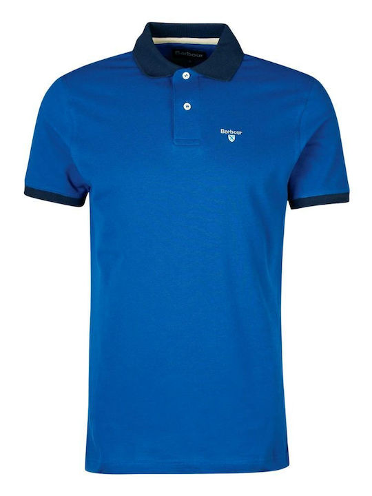 Lynton Polo Short Sleeve Blouse Monaco Blue
