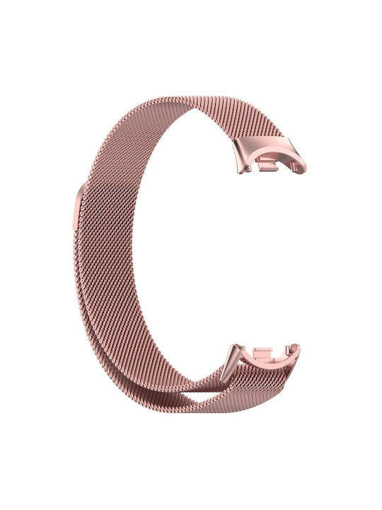 Strap Stainless Steel Pink (Smart Band 8 / Smart Band 9)