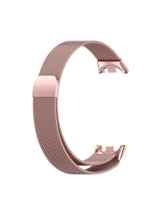 Strap Stainless Steel Pink (Smart Band 8 / Smart Band 9)