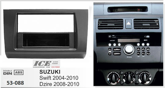 Ice Πρόσοψη 2 Din για Mercedes-Benz R Scania R Suzuki Swift 2004-2010