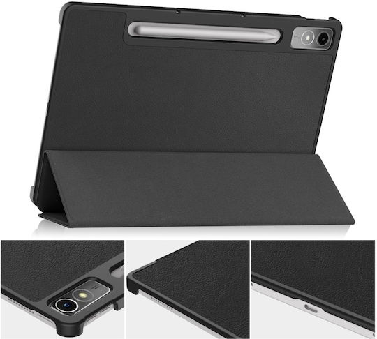 Flip Cover Ανθεκτική Μαύρη (Lenovo Tab P12)