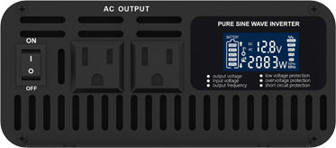 Yucoo YK-1000L-12 Pure Sine Wave Inverter 1000W 12V Single Phase