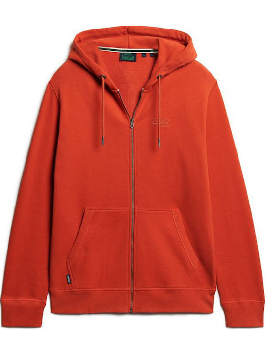 Sweatshirt mit Kapuze Orange