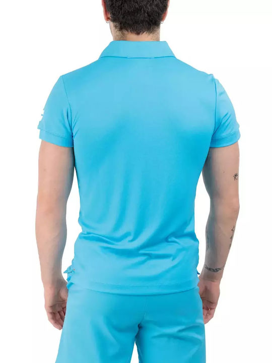 Babolat Play Men's Short Sleeve Blouse Polo Light Blue