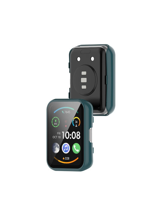 Πλαστική Θήκη σε Πράσινο χρώμα για το Huawei Watch Fit / Fit SE Πλαστική Θήκη σε Πράσινο χρώμα για το Huawei Watch Fit / Fit SE