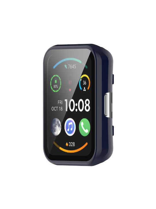 Carcasă de Plastic în culoarea Albastru pentru Huawei Watch Fit / Fit SE