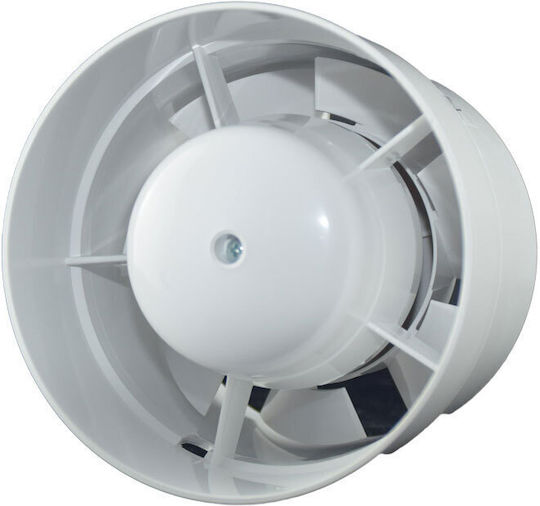 Vents 125 VKO1 De perete Ventilator de Baie 125mm Alb