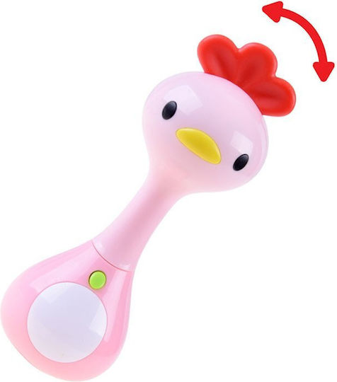 Hola Toys Μασητική Κουδουνίστρα Οδοντοφυΐας από Πλαστικό