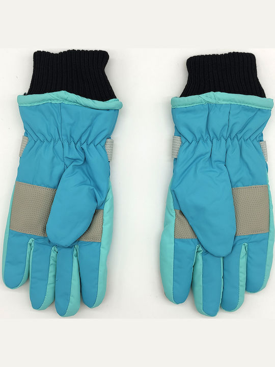 Gift-Me Kids Ski & Snowboard Gloves Light Blue