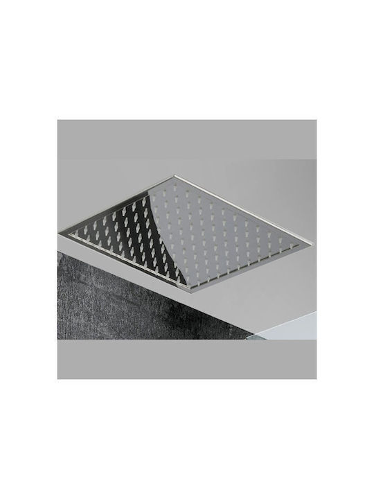 Excel Aurora Built-in Mixer, Hand Shower & Shower Head Set for Shower 3 Exits Silver