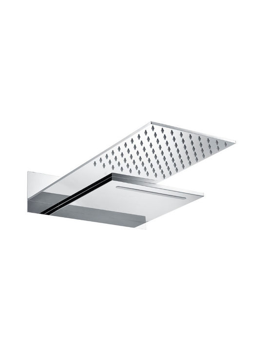 Excel Built-in Mixer, Hand Shower & Shower Head Set for Shower Silver