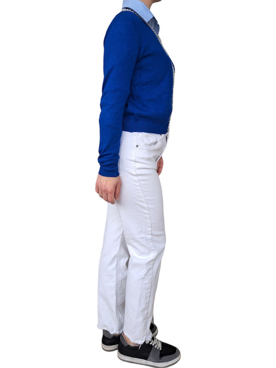 Remix Women's Cardigan Blue Royal