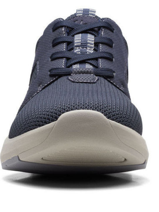 Lehman Tie Sneakers Navy Blue