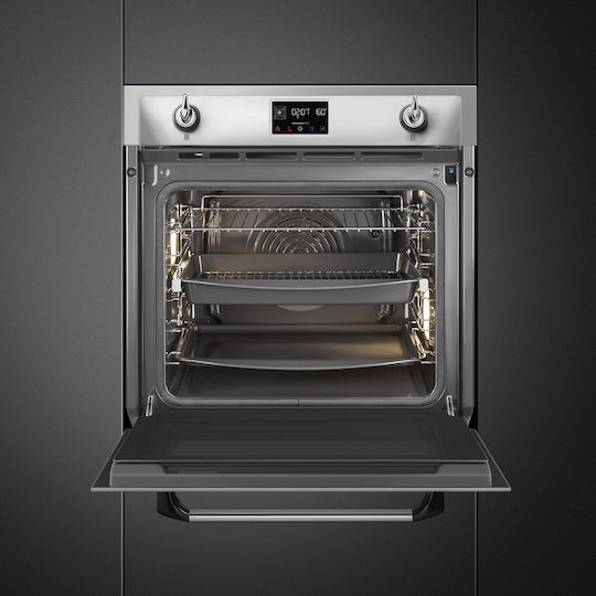 Smeg Φούρνος άνω Πάγκου 68lt Π59.7εκ. Inox