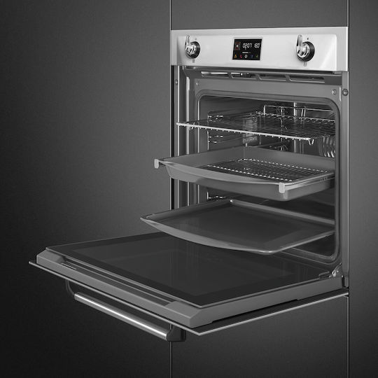Smeg Φούρνος άνω Πάγκου 68lt Π59.7εκ. Inox