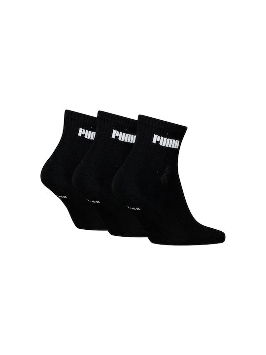 Puma Athletic Socks Black 3 Pairs