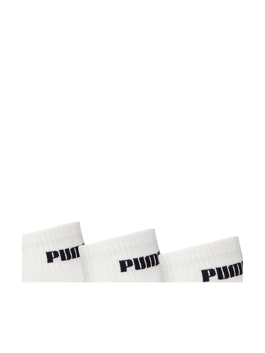 PUMA Athletic Socks White 3 Pairs