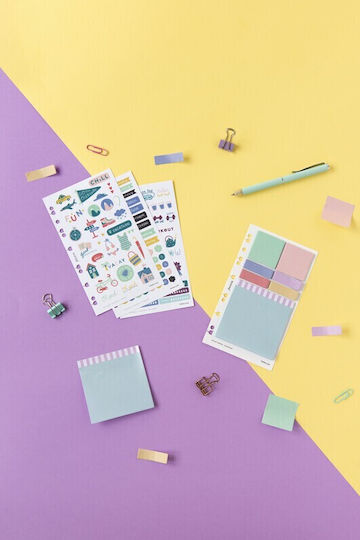 Filofax Самозалепващи Листчета За Бележки в Куб 16.4x9.5бр Everyday