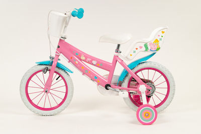 Toimsa 14" Kinder Fahrrad Rosa