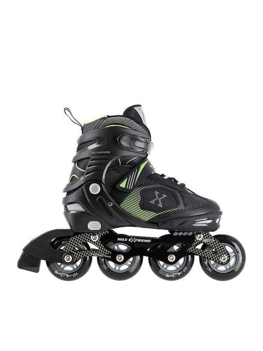Nils Na9080 Inline Rollers Μαύρα Ενηλίκων