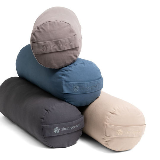 Simply Green Yoga Pillow in Blue Color