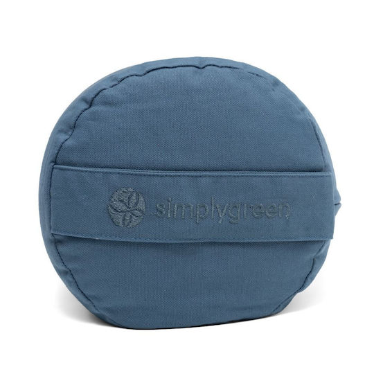 Simply Green Yoga Pillow in Blue Color