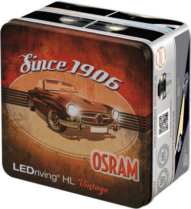 Osram Lamps Car LEDriving HL Vintage H19 / H4 LED 2700K Warm White 12V 14W 2pcs